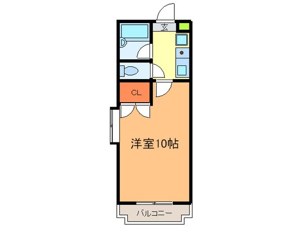 グランフォ－レの物件間取画像